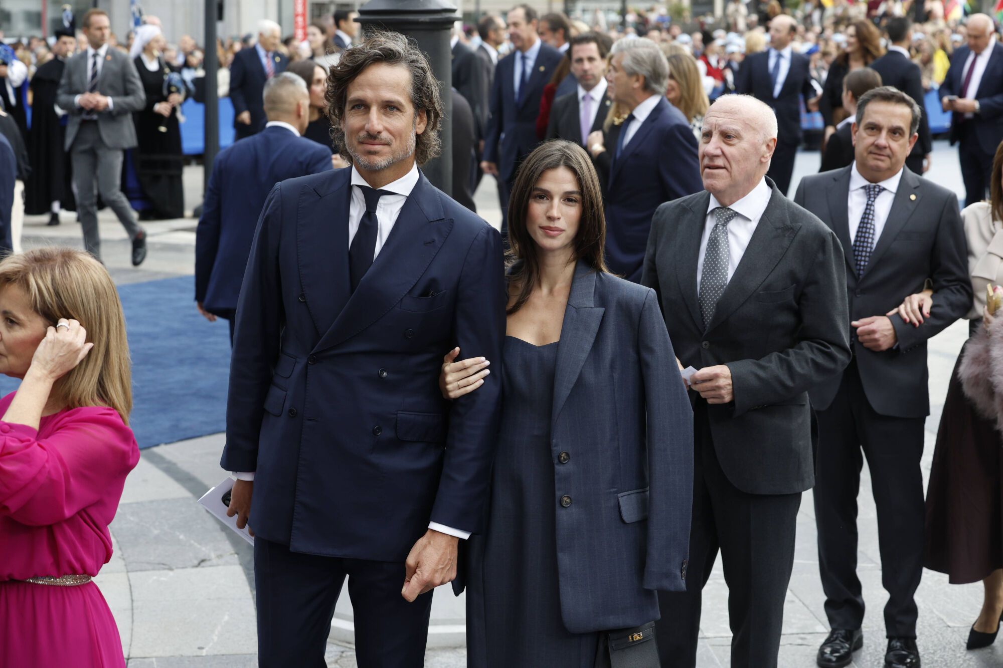  Así fue la llegada de los invitados a los premios "Princesa de Asturias" y su paso por la alfombra azul