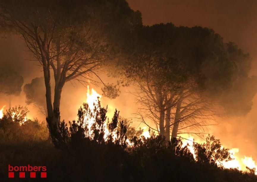 Incendi a Llançà