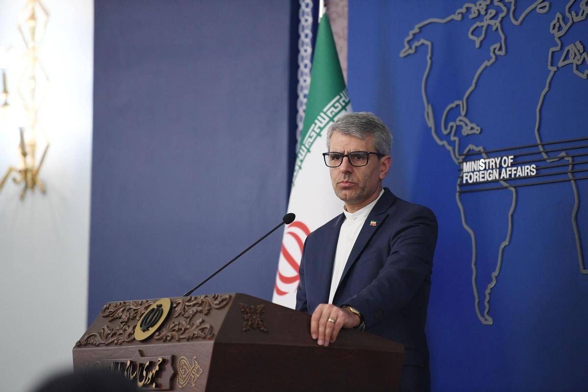 El portavoz del Ministerio de Exteriores de Irán,  Ismaeil Bagaei.