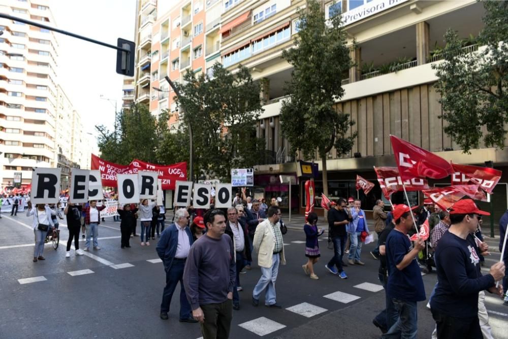 Manifestación del 1 de Mayo en Murcia