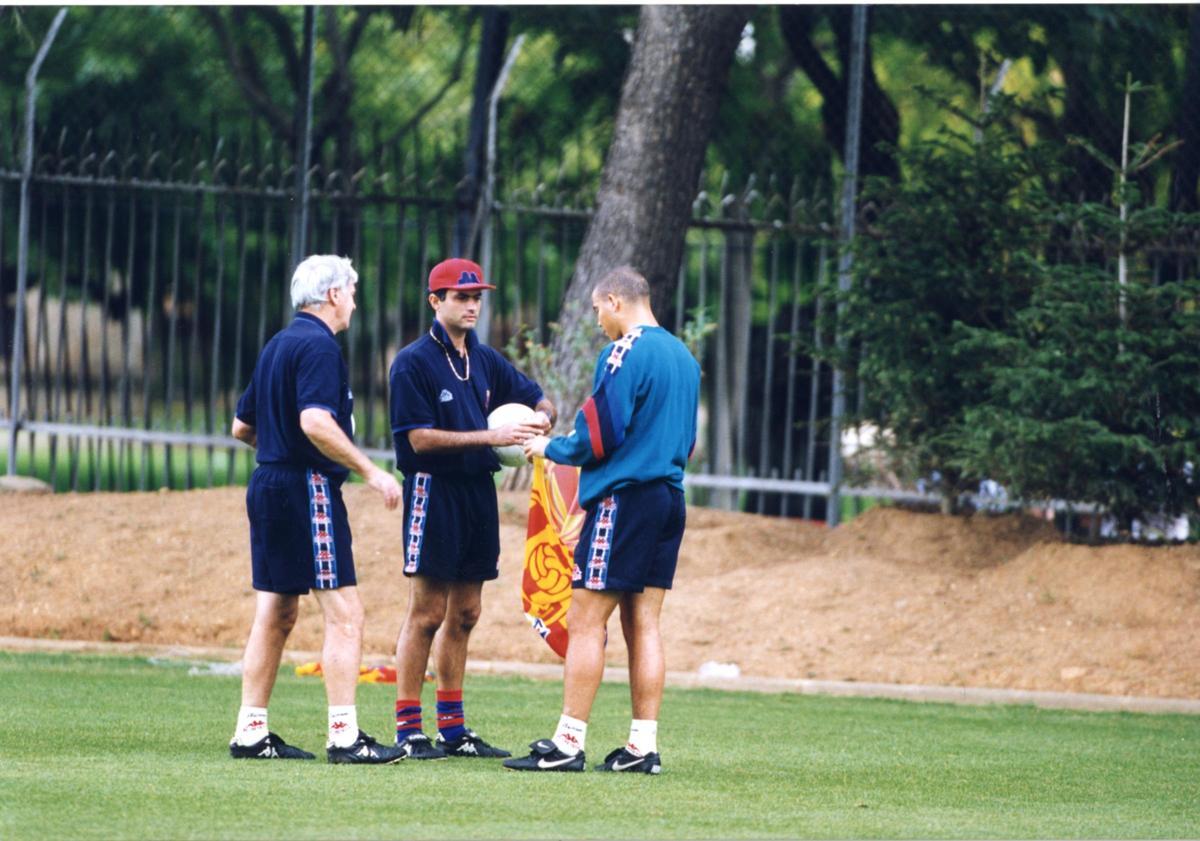 Las fotos que no recordabas de Mourinho en el Barça