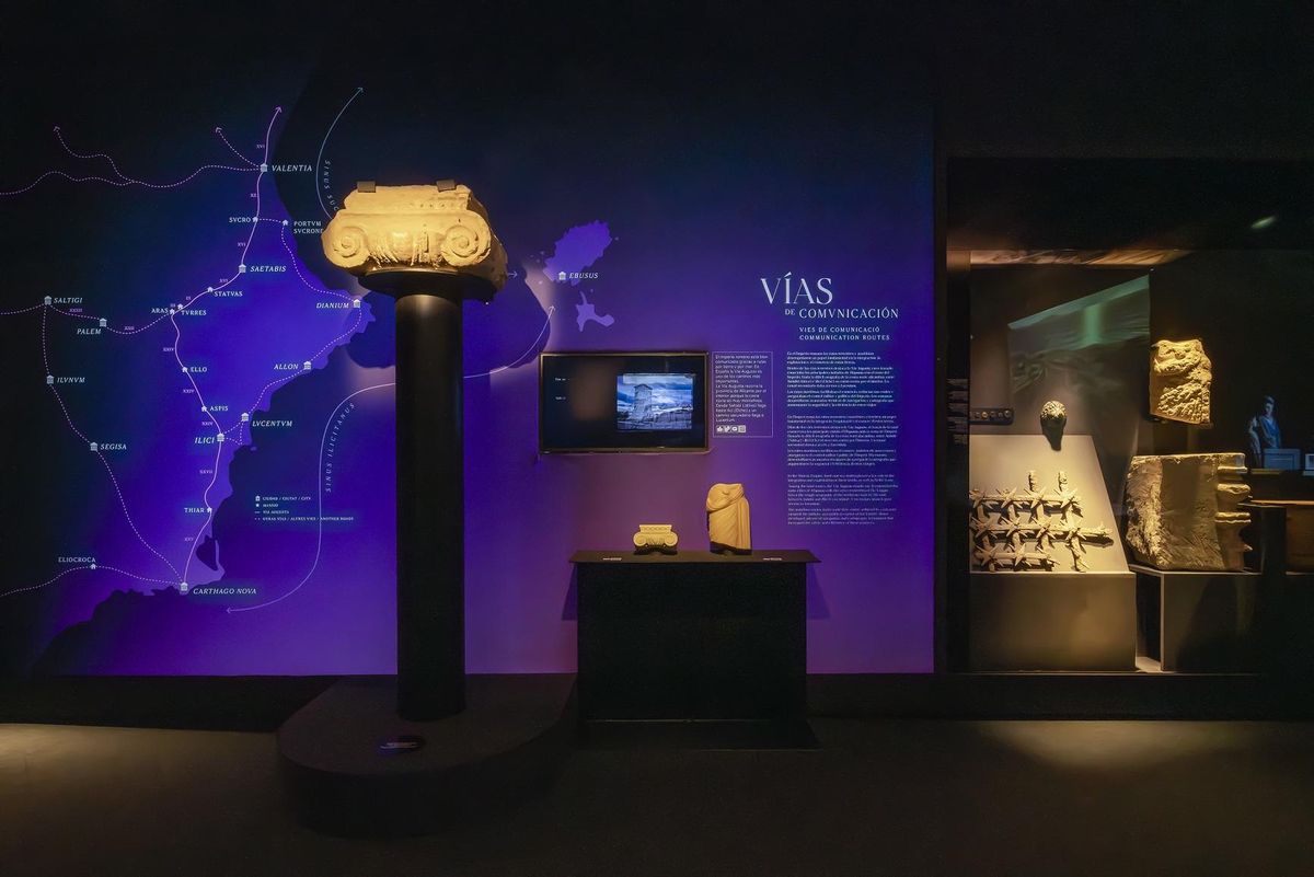 Proyecto museográfico de la exposiciones Ciudades de Luz del Marq
