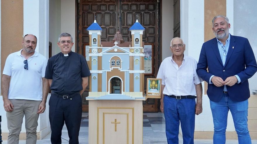 Comienzan las obras de restauración de la fachada de la Iglesia Parroquial de Santomera