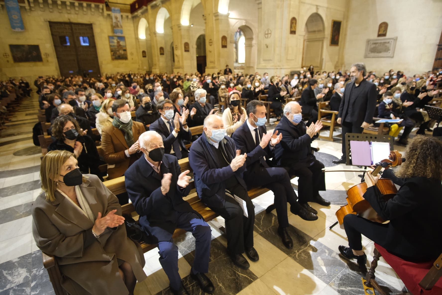 Concierto de Navidad en Santa María en Elche.