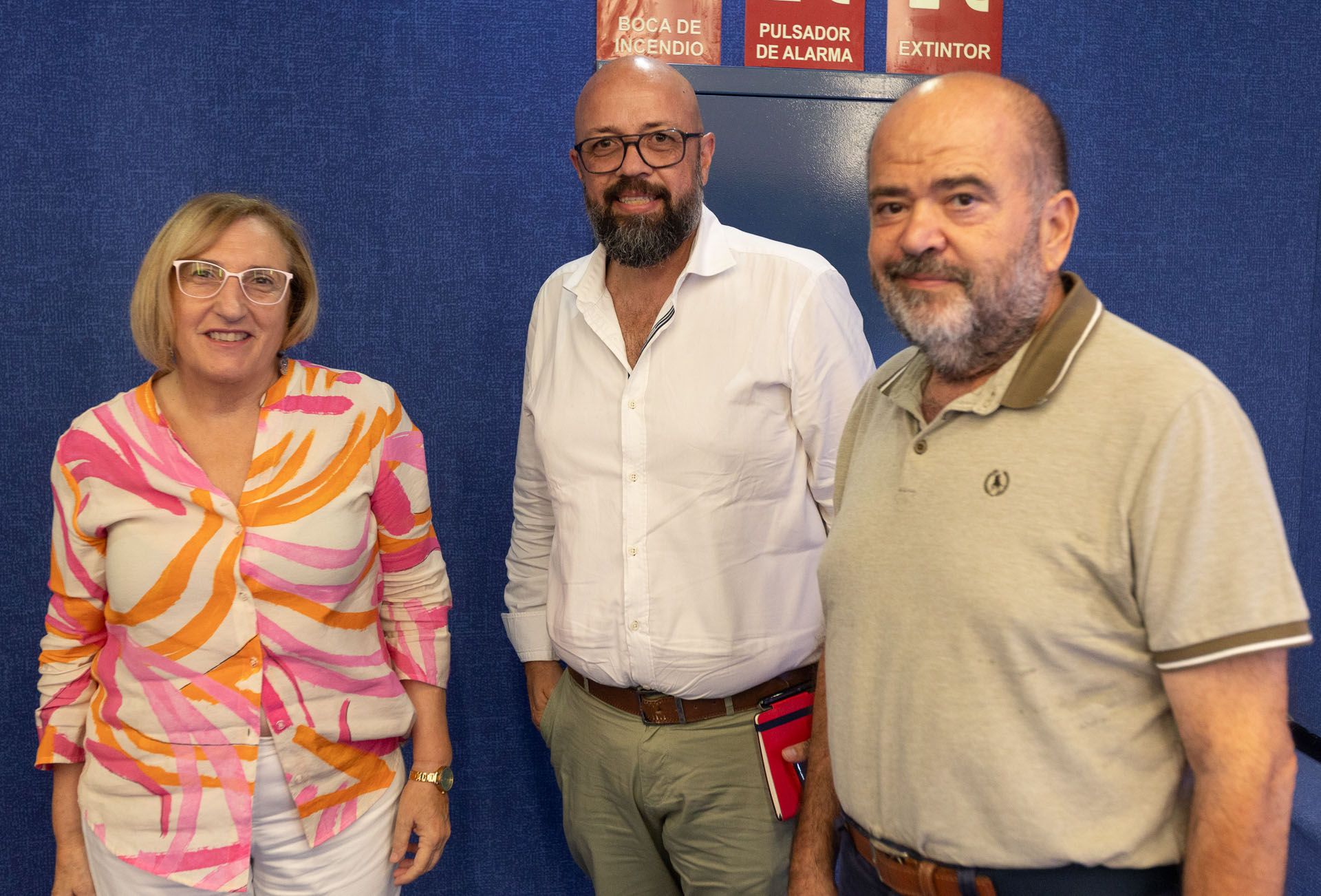 Los candidatos a presidir la Federación de Hogueras debaten en el Club Información