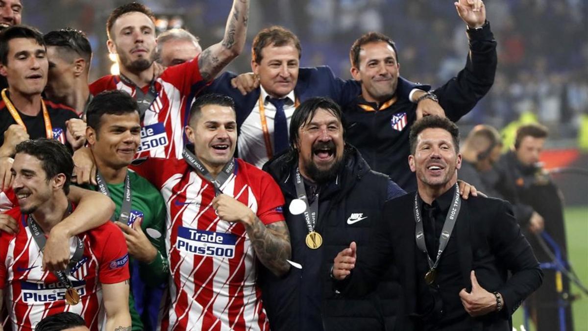 El 'Cholo' conquistó en Lyon su segundo título europeo.