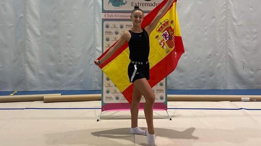 Irene Martínez estará en el equipo nacional de gimnasia rítmica esta temporada