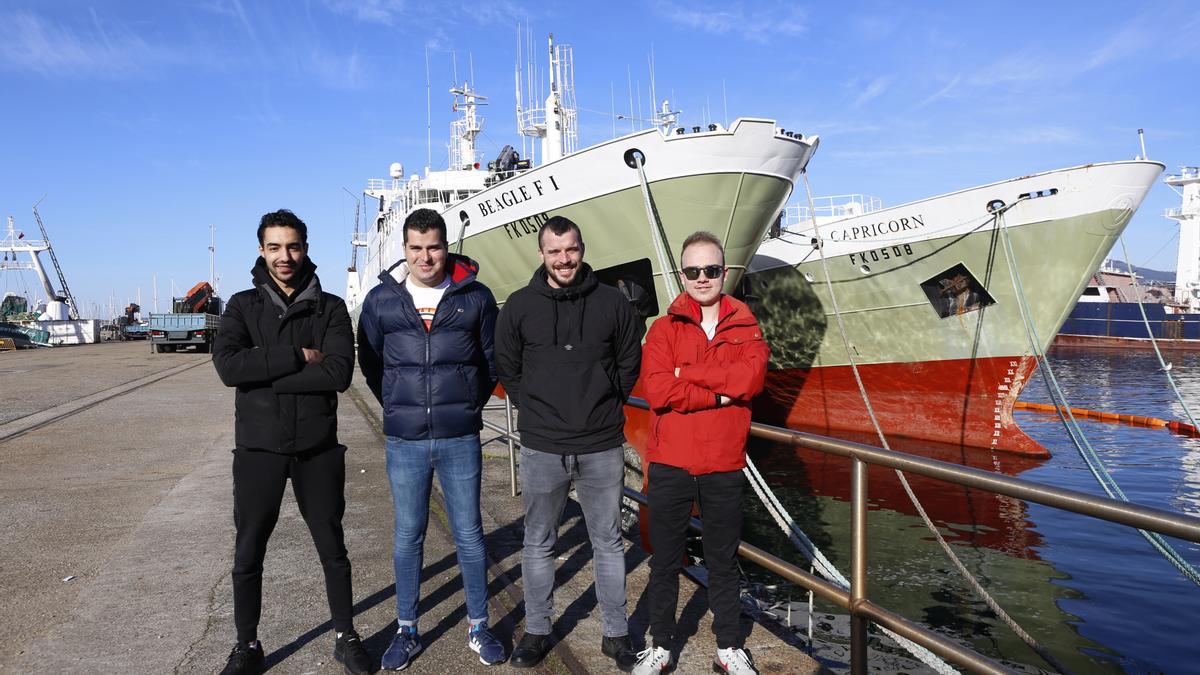 Parte de los alumnos que salieron en su primera marea, antes de la pandemia.