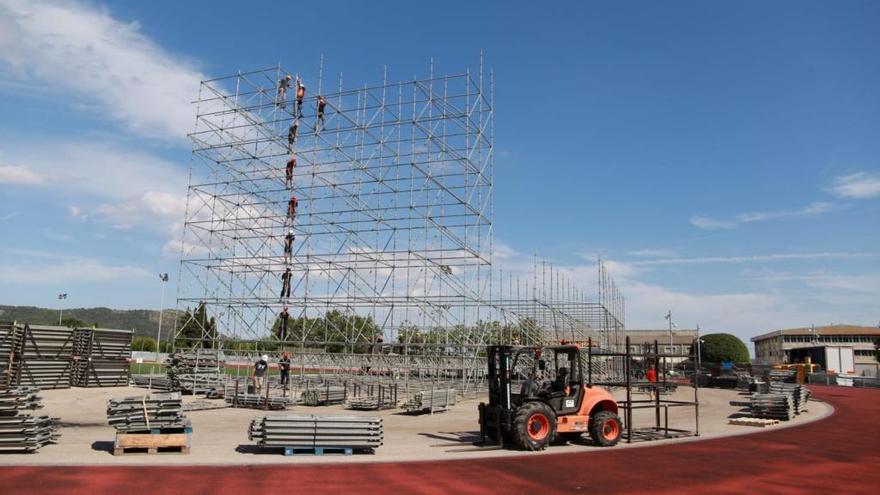 Inca se prepara para el concierto de Operación Triunfo