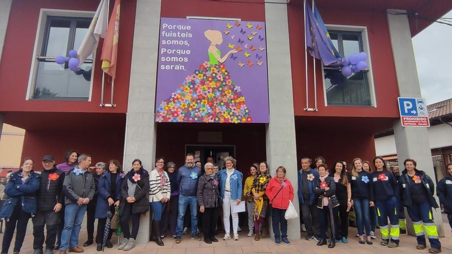 Versos de Juana Corsina en el 8-M de Onís