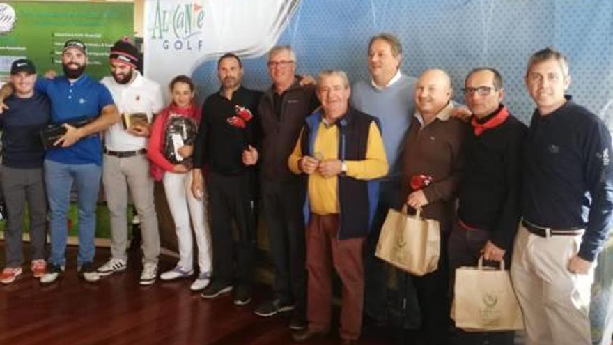 Ganadores de los torneos de Alicante Golf, Bonalba Golf y Alenda Golf.