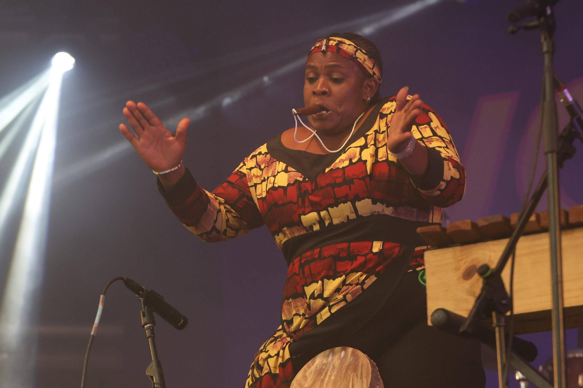 Las imágenes del sábado de Womad en Cáceres