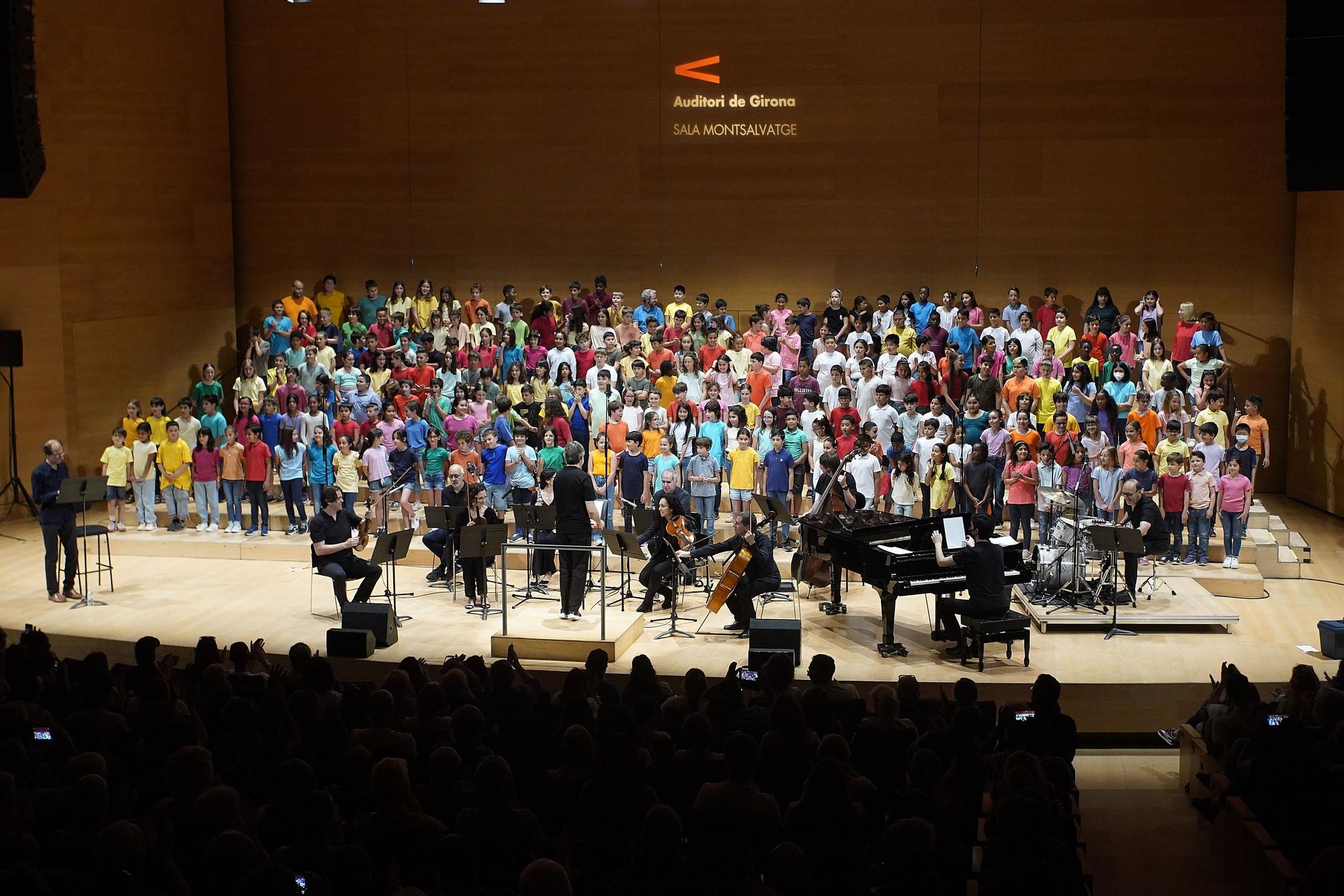 El «Tot junts a cantar» omple l'Auditori de Girona