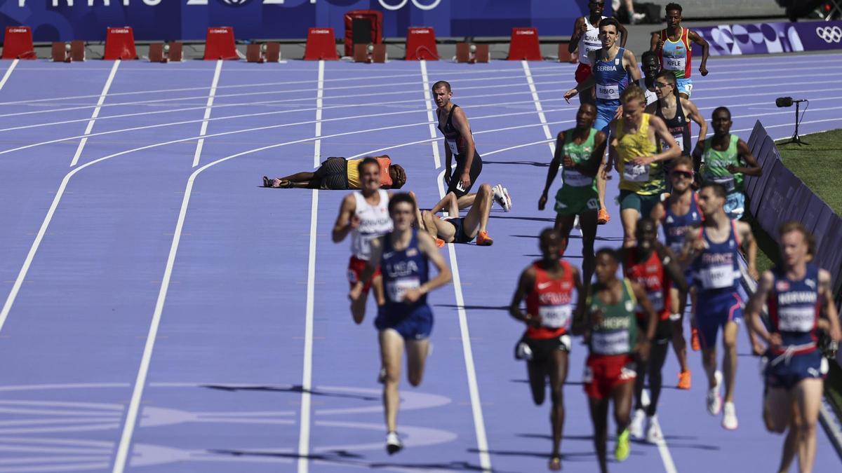 ¿Cómo está Thierry Ndikumwenayo tras su durísima caída en los Juegos?