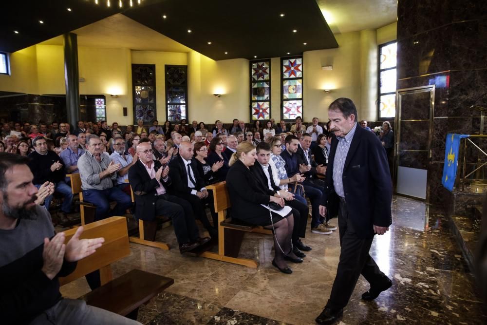 Acto de despedida a Emilio Huerta, "Triqui"