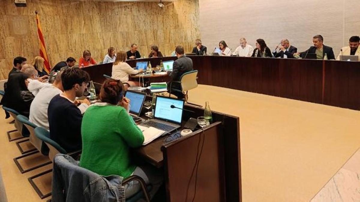El ple de Salt d'aquest dilluns.