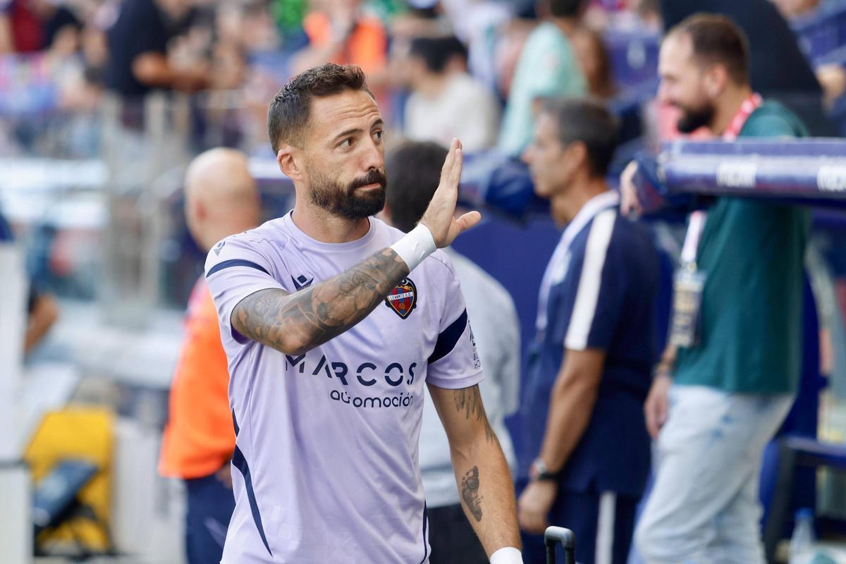 Morales, a principio de temporada.