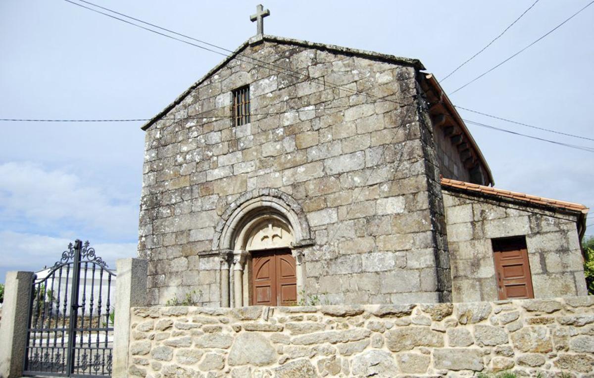 La iglesia de Santa Cristina de Campaña.