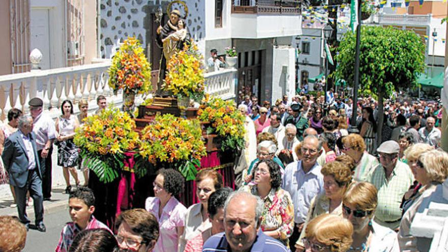 Romería en Moya