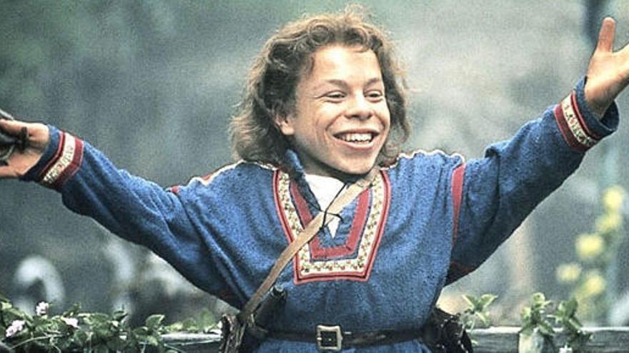 Warwick Davis caracteritzat com el protagonista de &#039;Willow&#039;