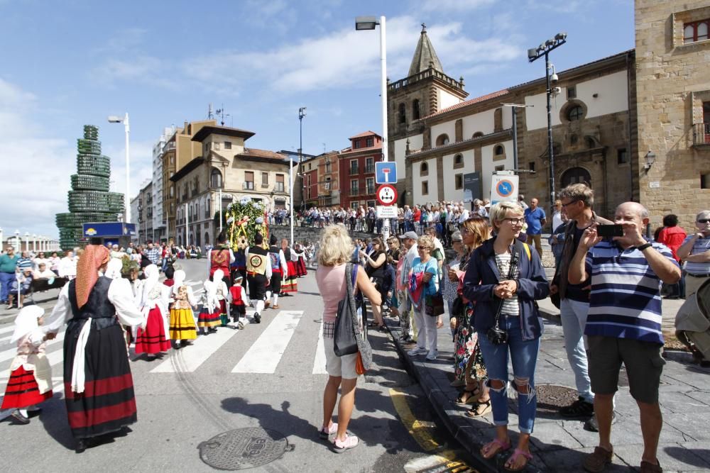 Celebración del Día d'Asturies en Gijón