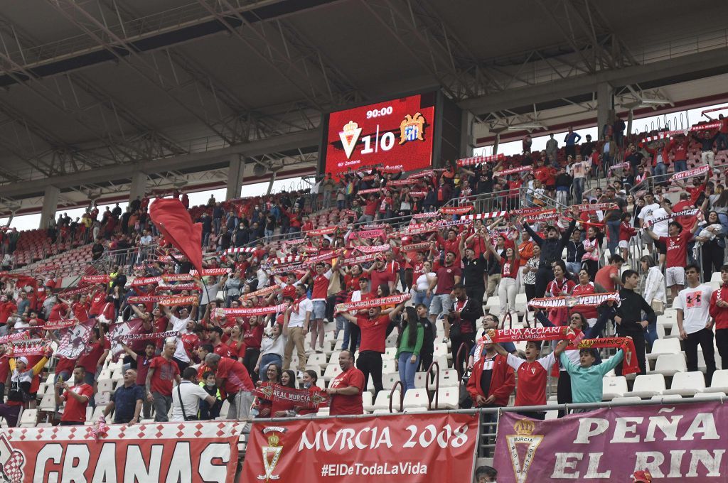 La victoria del Real Murcia frente al Águilas, en imágenes