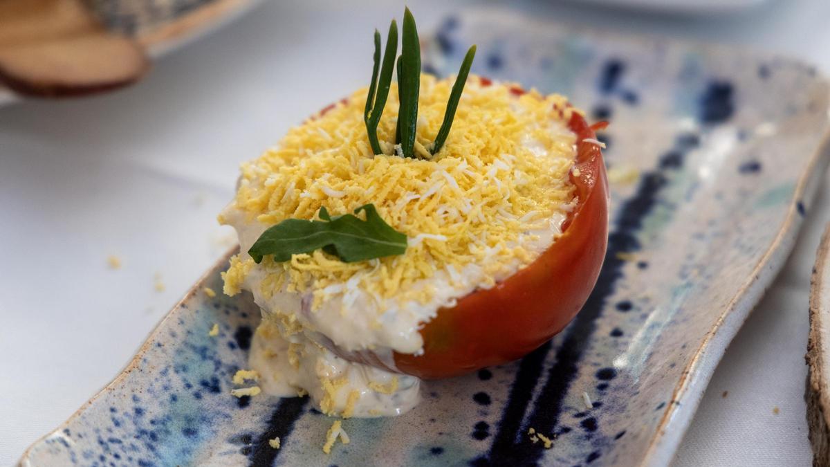 Receta casera de Tomate de Mutxamel relleno
