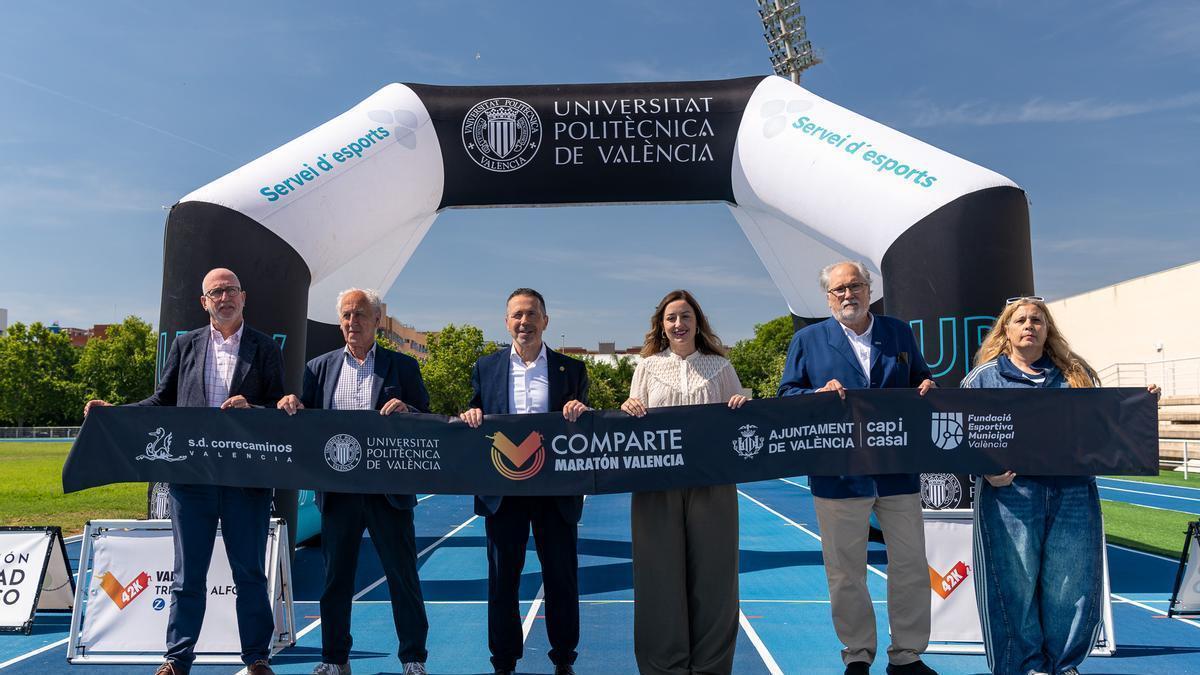Presentación de la nueva pista de atletismo de la Politècnica