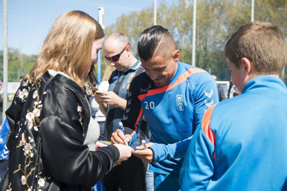 Entrenamiento del Real Oviedo