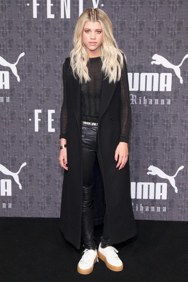 Sofia Richie en el desfile de Fenty Puma by Rihanna