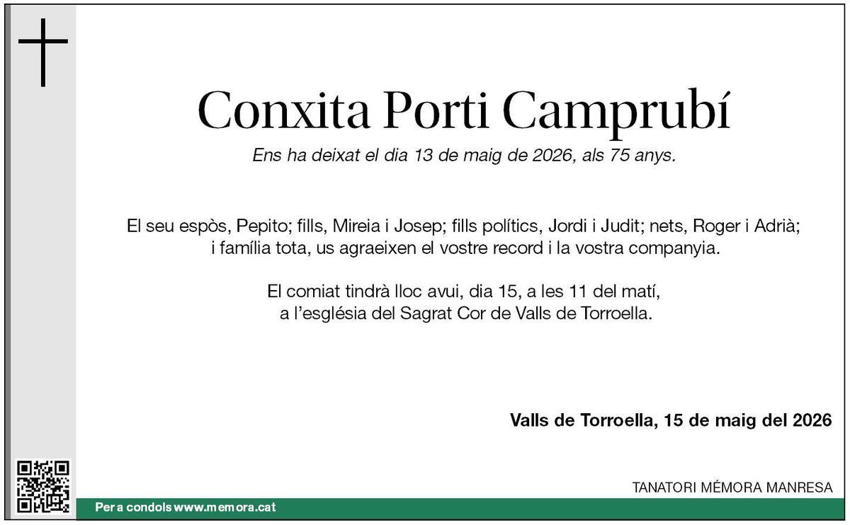 Conxita Porti Camprubí