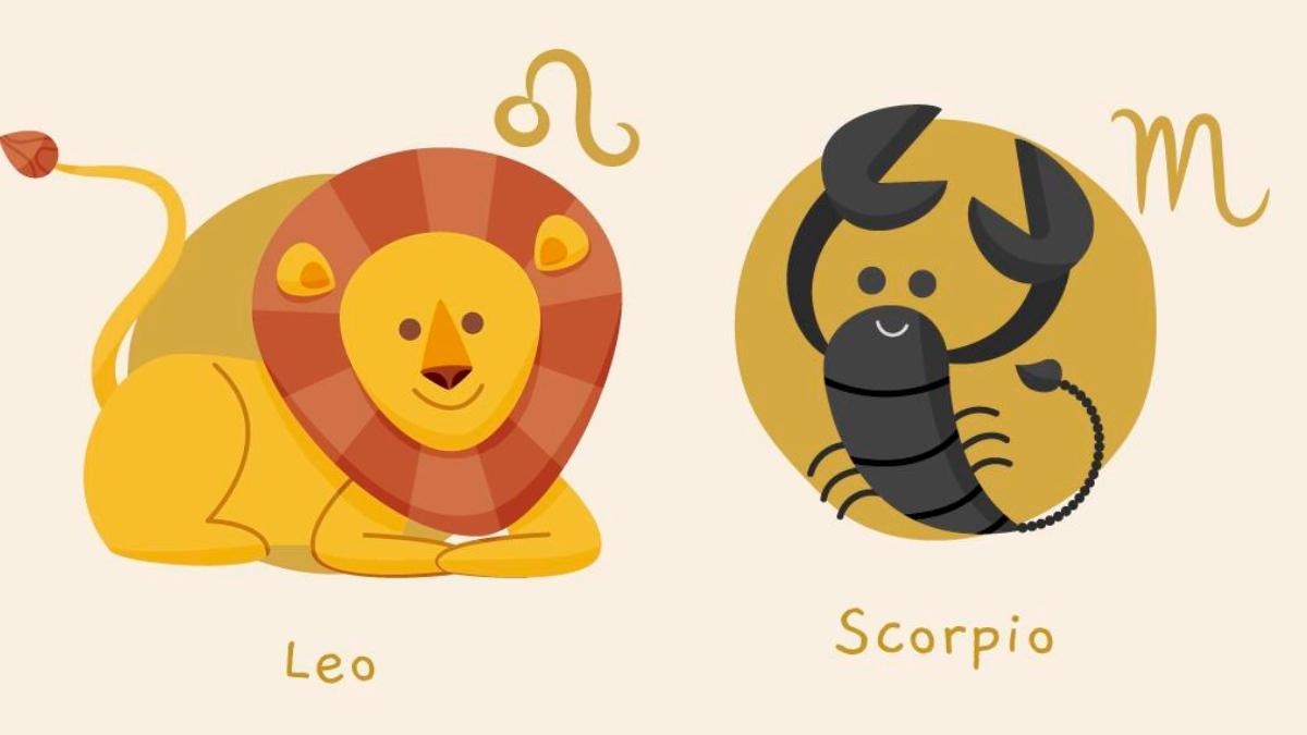 Leo y Escorpio
