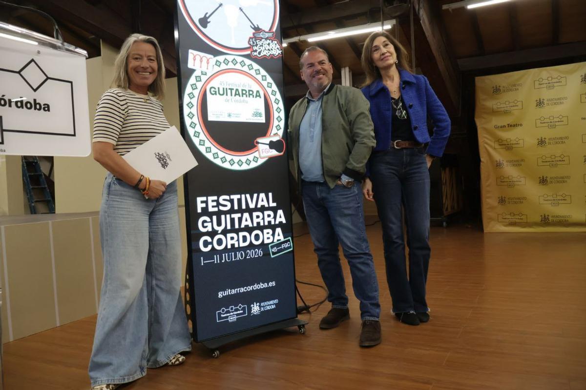 Presentación del programa formativo y actividades paralelas del Festival de la Guitarra de Córdoba 2026.