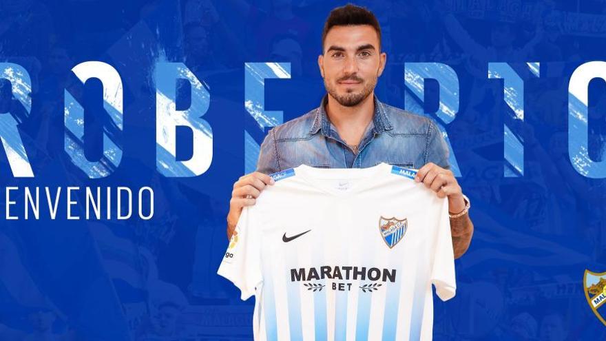 Roberto, nuevo portero del Málaga CF