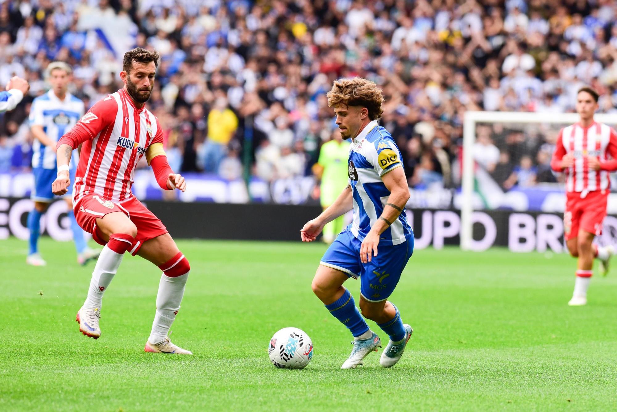 El Deportivo - Almería, en imágenes