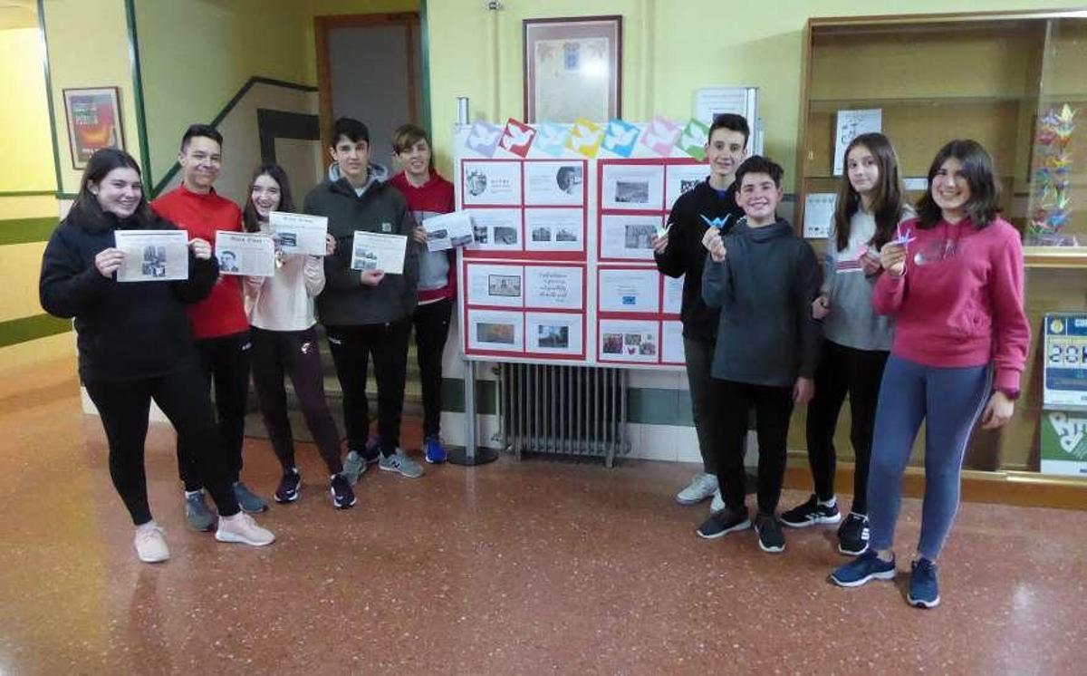 Mil grullas vuelan de la Pola a Hiroshima