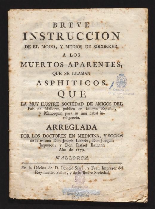 El catálogo incluye numerosos opúsculos en los que los médicos instruían sobre nuevas técnicas.