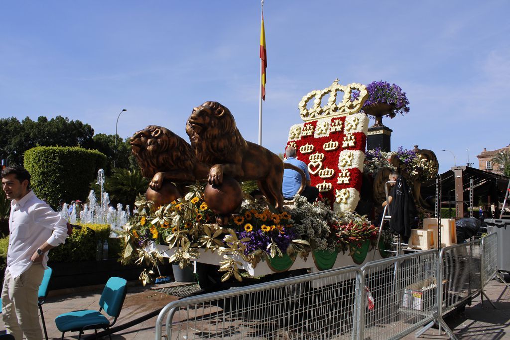 Estas son las carrozas que podrás ver esta tarde en el desfile de la Batalla de las Flores
