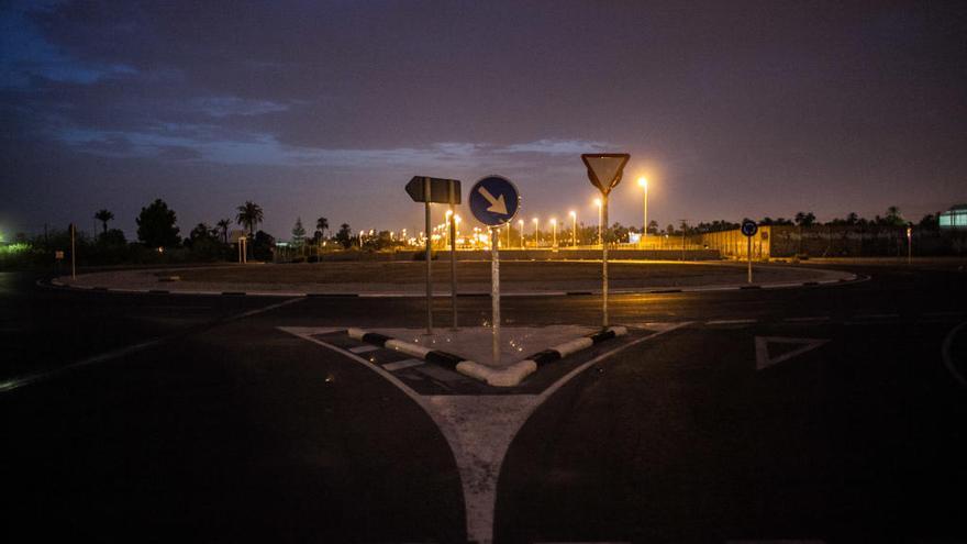 Un motorista pierde la vida en el Camino Viejo de Santa Pola