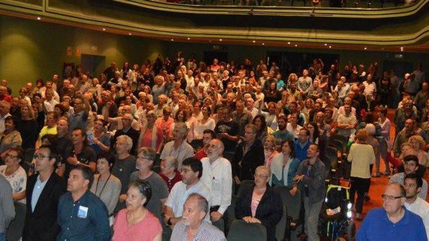 Assistents a l&#039;acte del Berguedà pel Sí.