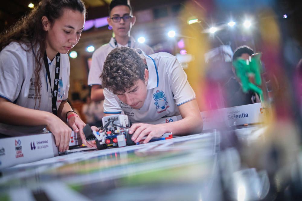 Octava edición de la First Lego League Canarias Aulario del Campus de Guajara de la Universidad de La Laguna  | 15/02/2020 | Fotógrafo: Andrés Gutiérrez Taberne