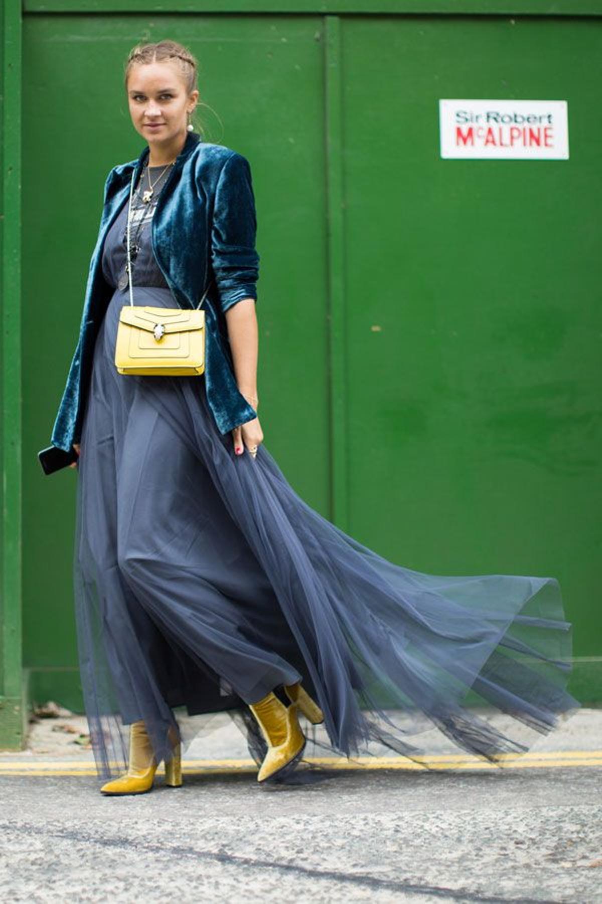 La falda de tul vista en la semana de la moda de Londres