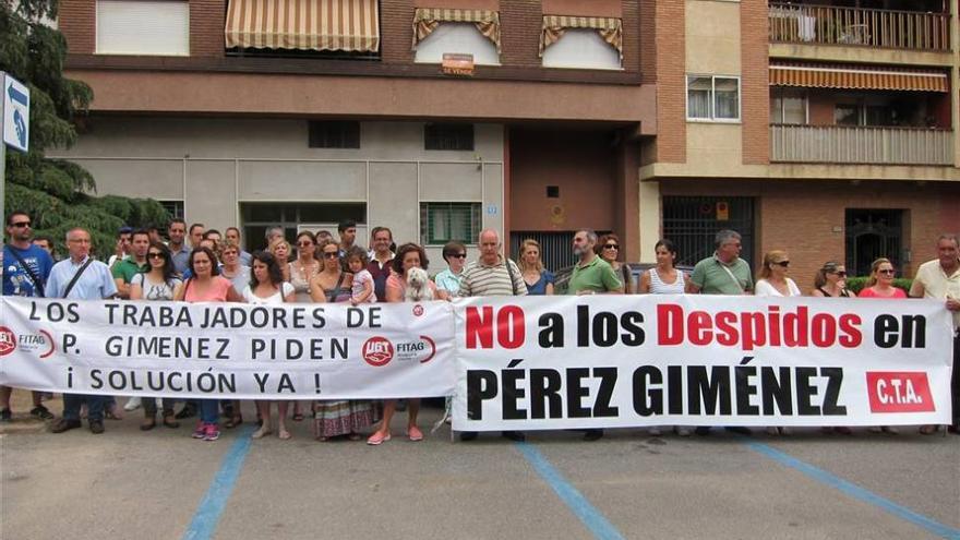 CTA y UGT dicen que el auto que rechaza separar a los concursales de Pérez Giménez no se basa en la realidad