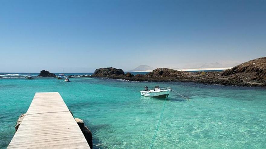 Piscina natural del Islote de Lobos.