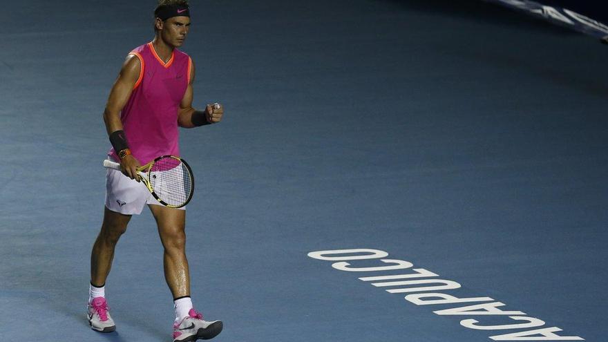 Nadal vence a Mischa Zverev y comienza el camino hacia el título en Acapulco