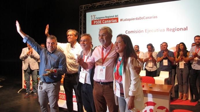 Clausura del Congreso Regional del PSOE de Canarias