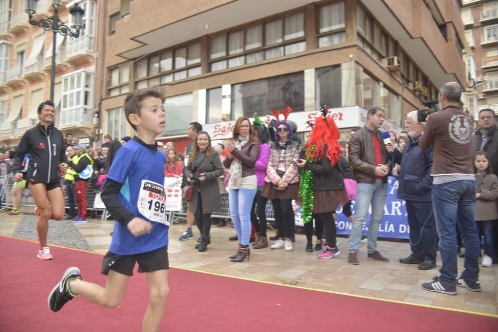 San Silvestre de Cartagena: Categorías infantiles