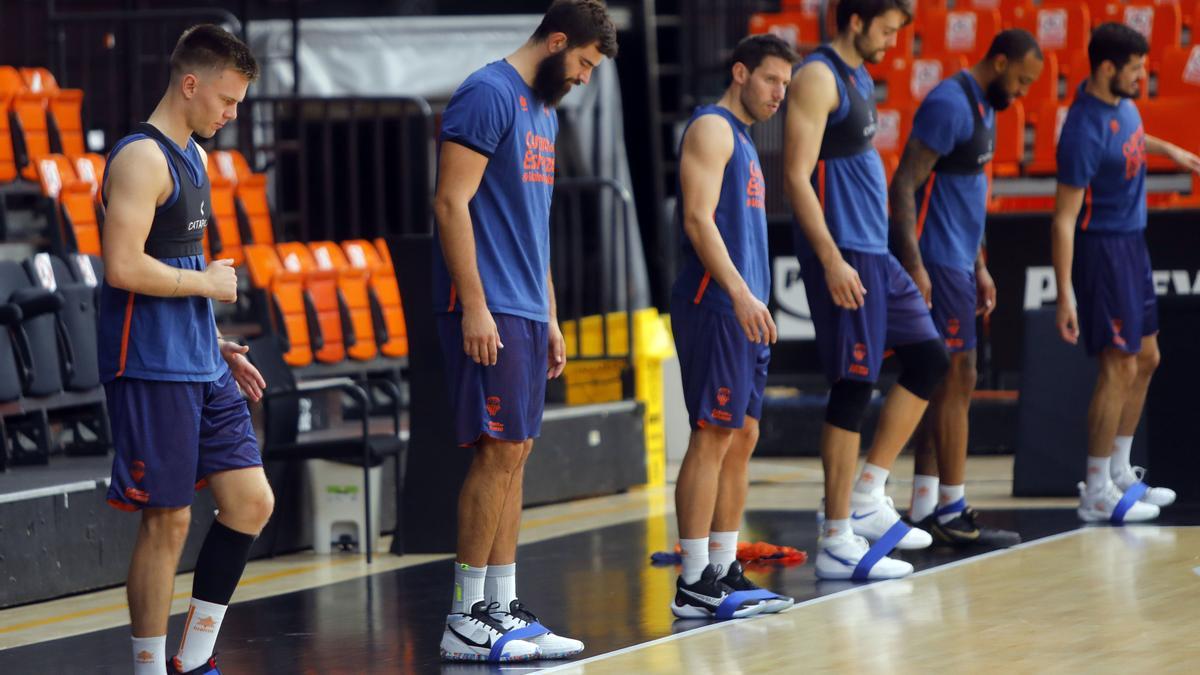 Entrenamiento Valencia Basket