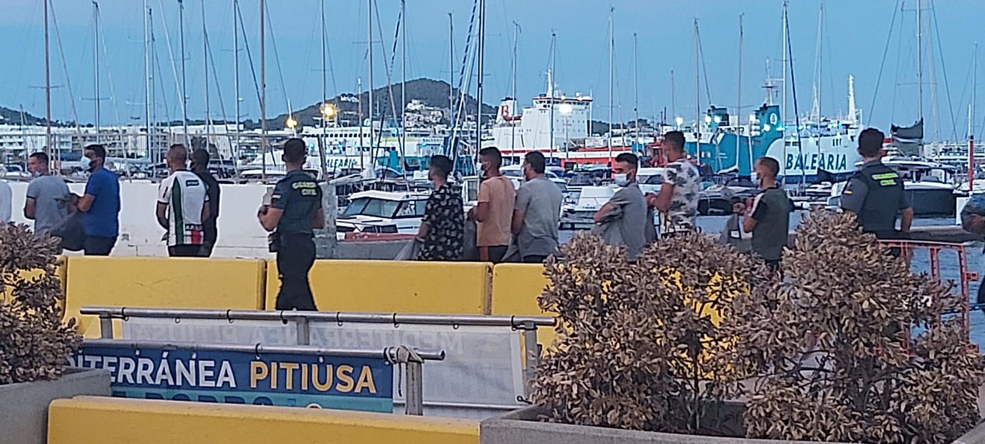 Llegan tres nuevas pateras a Formentera