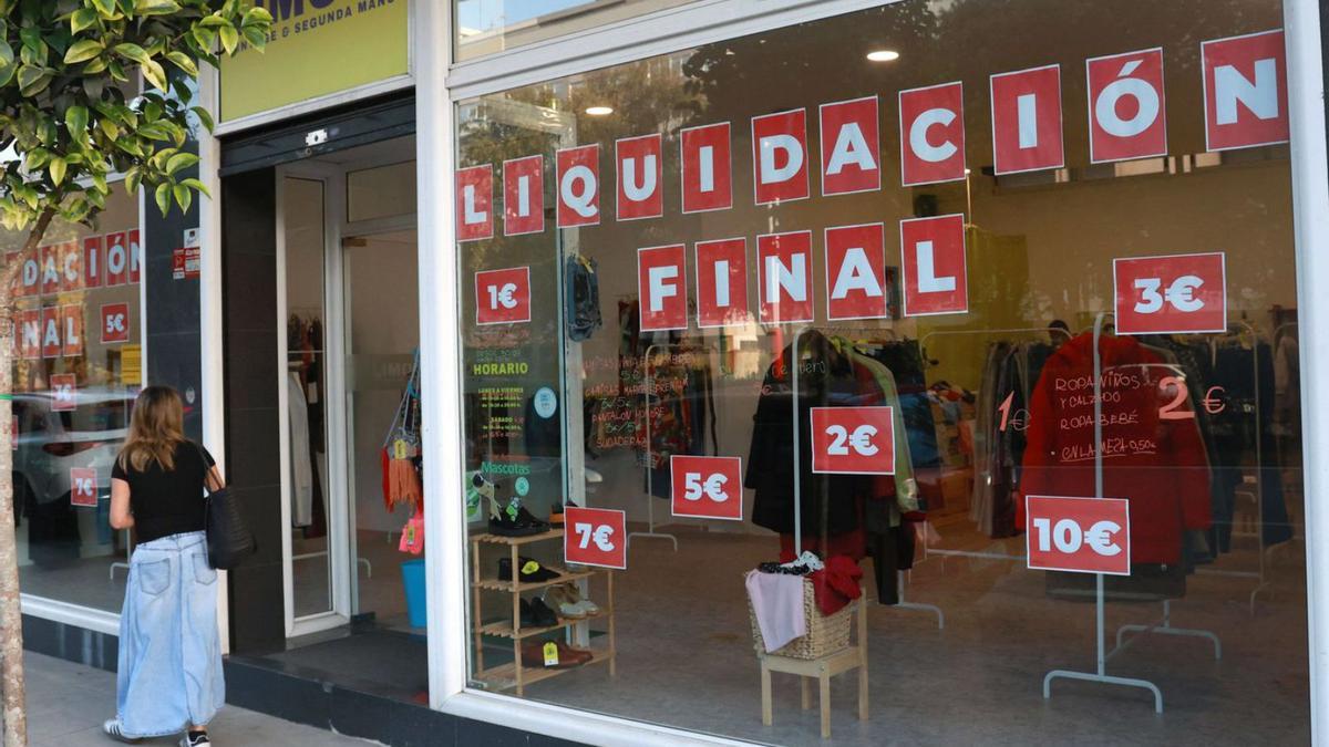 La tienda ‘vintage’ Limón, en sus últimos días.